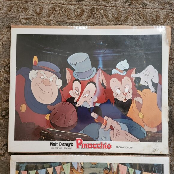 1940 Lobby Cards for Pinnochio Sealed in Plastic NEW - Picture 2 of 5